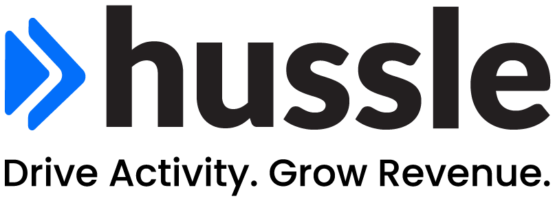 Hussle Technology drive activity grow revenue logo dark
